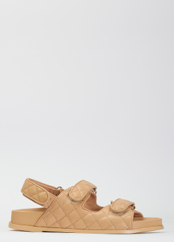 Стеганые сандалии Bibi Lou Yua на липучках, фото